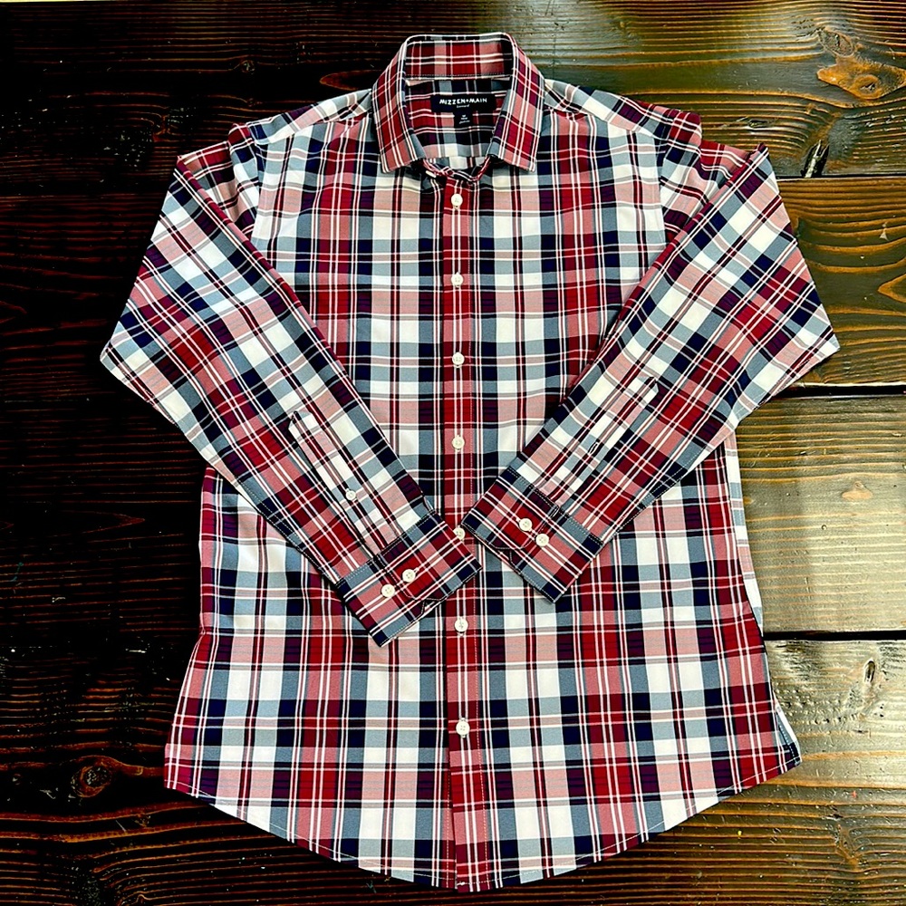 Mizzen and Main Leeward Medium Trim Dress Shirt